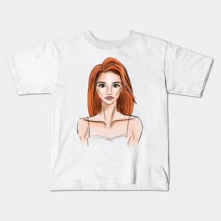 Fashion girl Kids T-Shirt